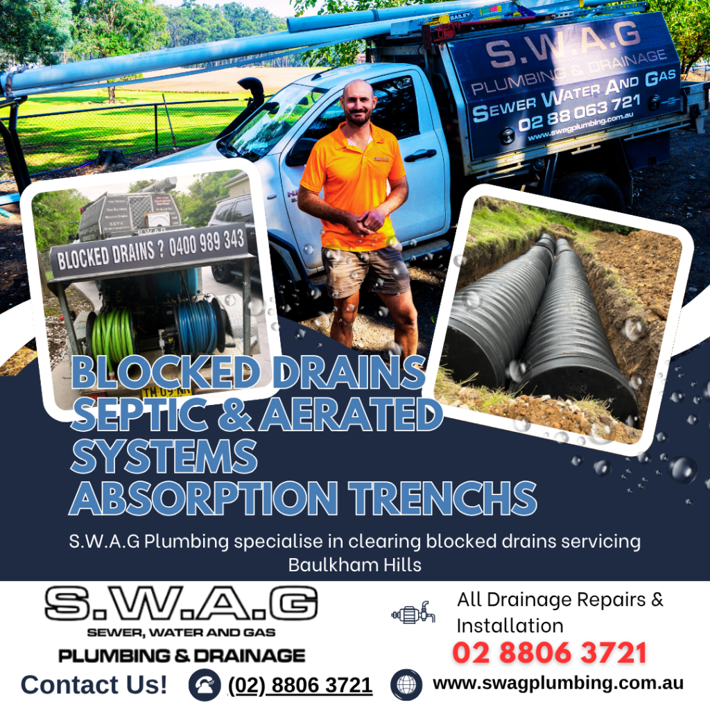 Swag Plumbing, Blocked Drains Baulkham Hills